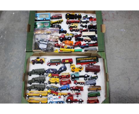 Corgi - Matchbox - EFE - A collection of 40 plus unboxed die cast models and more. Items appear in good condition. This does 