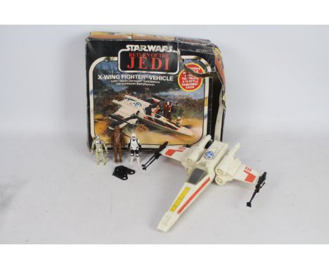 Star Wars 1983 Palitoy X-Wing Fighter - Return of the Jedi - Item appears in good condition, glass is not perfectly clear, al