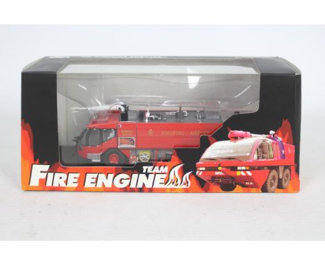 Soar Art Workshop - A boxed diecast Soar Art Workshop (Hong Kong) 1:76 scale #SA-F024 R/12 Major Foam Tender. The model in Ho