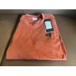BRAND NEW CP COMPANY HENNA JERSEY LOGO T SHIRT SIZE XS RRP £100 (OFF)
