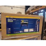 New & Boxed Vitrex BRS001 Pro Versatile 900W Electric Bridge Saw - 240V. RRP £529.99. The Vitrex