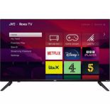 BRAND NEW JVC 40 INCH FHD LED SMART ROKU TV WITH FREEVIEW PLAY