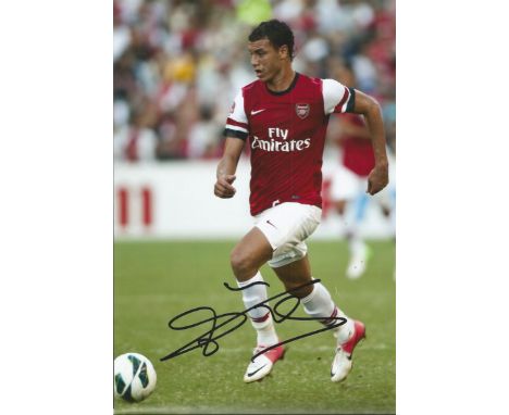 Arsenal FC Footballers Collection. Nine different mainly 8x10 and 8x12 photographs, individually signed by former Arsenal pla