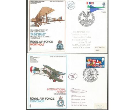 RAF First Series Cover Collection. 100 covers from the RAF Museum First Series. Mainly unsigned flown covers, with the odd pi