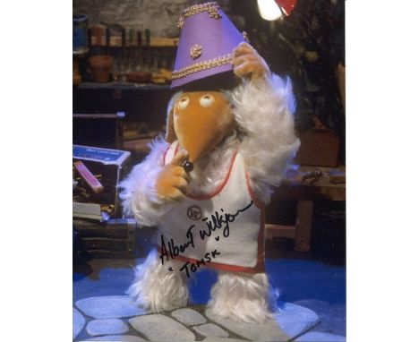 The Wombles -0 8X10 Photo From The Wombles Signed By Albert Wilkinson As ‘Tomsk’ Good condition.  All items come with a Certi