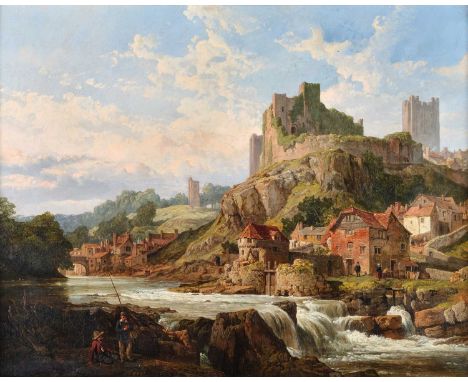 George Clarkson Stanfield RA (1828-1878)"Richmond, Yorks"Signed and indistinctly dated, oil on canvas, 58.5cm by 74cmLined. O