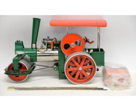 Wilesco: A boxed Steam Roller, 'Old Smoky', D36, complete with instructions etc.   