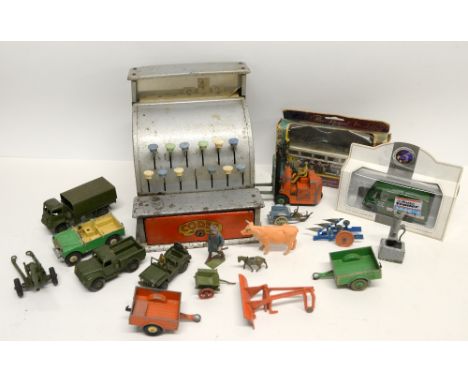 Britains Farm Series, Set 5F - Farm Wagon, box with coloured graphic,  collection of vintage novelty pencil sharpeners, Codeg