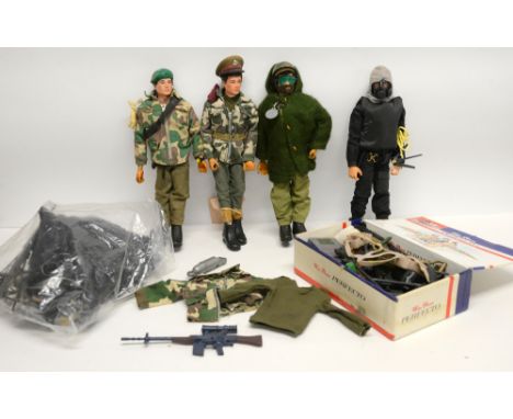A collection of Action Man figures and accessories. (qty).   