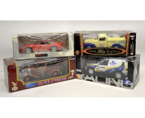 Solido Collection Racing BMW X5 Rallye X-Raid 2004 (9051), Road Legends 1:18 1934 Ford Pick up Wrecker, Golden Wheel premier 