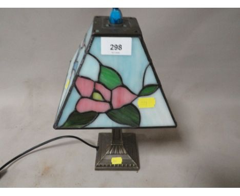 A modern reproduction Tiffany style table lamp 