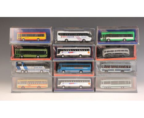 Forty seven 1/76 scale die-cast model buses and coaches by Corgi and The Original Omnibus Company, to include a limited editi