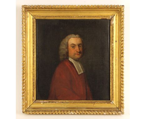 English school (19th century),A half length portrait of a robed gentleman, by repute Thomas Tenison, Archdeacon of Carmarthen