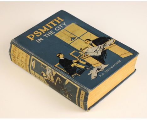 Wodehouse (P.G.), PSMITH IN THE CITY, first edition, illustrated blue cloth boards and spine, eleven full page illustrations 