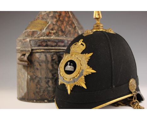 A Staffordshire Yeomanry helmet by Hawkes &amp; Co belonging to Captain Stuart Jack Le Poer Trench (1879-1941), 3rd Volunteer