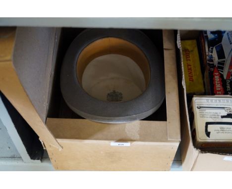 A vintage gents top hat by Scott & Co.