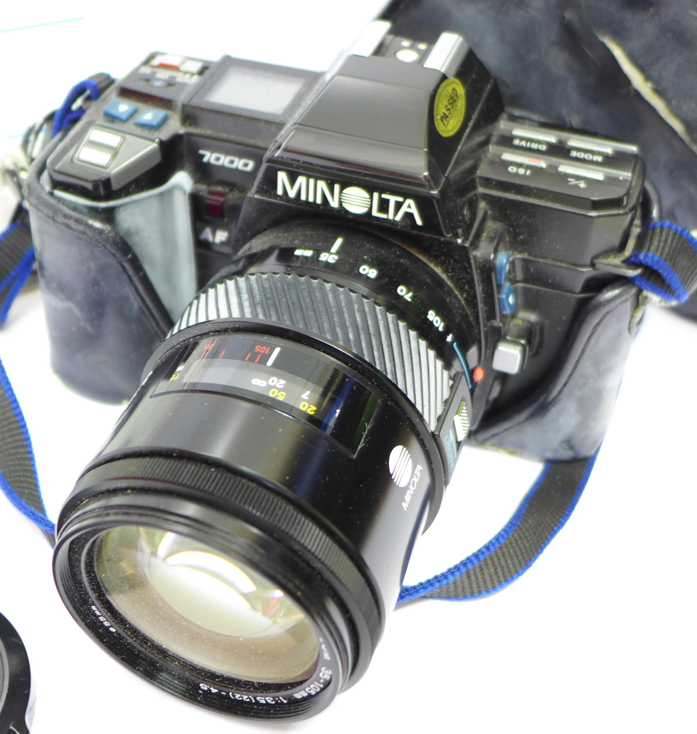 A Minolta 7000 camera