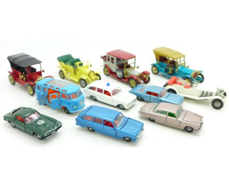 Six Lone Star model vehicles and five Models of Yesteryear