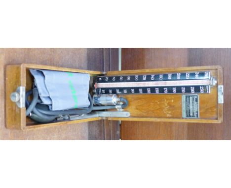 A Baumanometer Lifetime Standard for blood pressure - kit bag model
