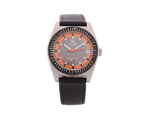 A Tissot Electronic PR-516 diving watch, featuring a battery-operated Swiss-made movement in a steel case measuring 36mm with
