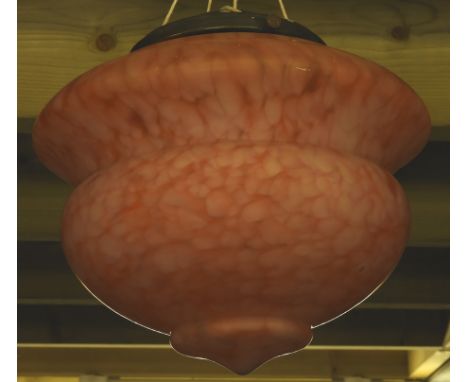 DECO CEILING LIGHT SHADE 
