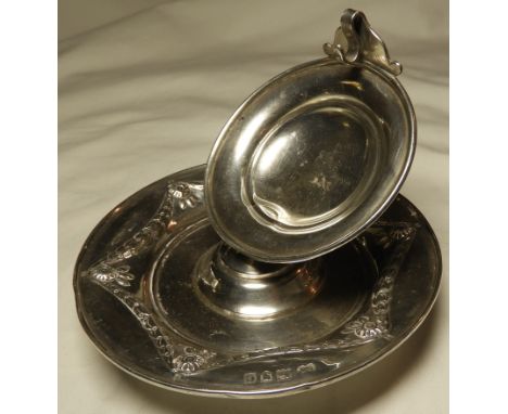 SILVER POCKET WATCH STAND GEORGE ADAMS (CHAWNER & CO) LONDON 1898 87.5G 