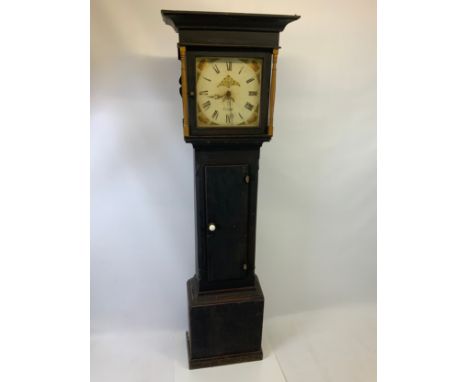 Pine Longcase Country Clock - Bideford 