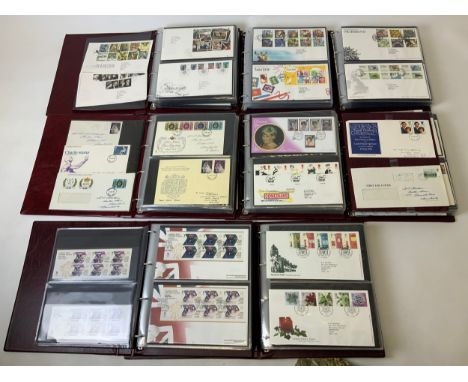 8x Albums of First Day Covers 