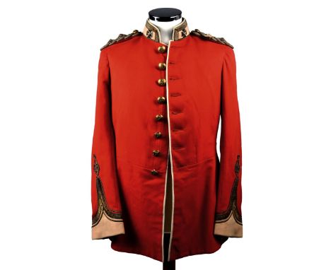 The Wiltshire Regiment: the dress uniform tunic attributable to Captain Gordon Stewart Browne of the 1st Battalion, who died 