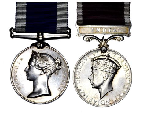 A collection of Long Service and Good Conduct Medals, comprising: Victoria, Royal Naval Long Service and Good Conduct, 2nd ty