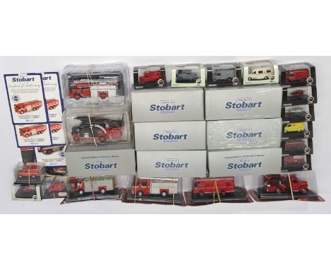 Atlas Editions, Oxford &amp; similar, a Fire Engine &amp; Fire Support Vehicle &amp; similar group.&nbsp; Although unchecked 