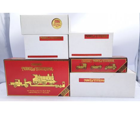 Matchbox Models Of Yesteryear Special Editions, A boxed group to include; YS-38 1920 Rolls-Royce Armoured Car,&nbsp; YS-9 193