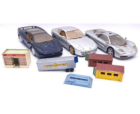 Matchbox, Bburago, &amp; Maisto, an unboxed mixed scale mixed diecast group to include Matchbox Lesney Matchbox Shop "Home St