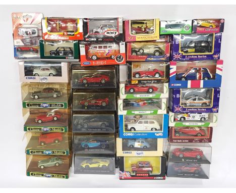 Corgi, Matchbox, Bburago &amp; similar, a boxed Car group. &nbsp;Although unchecked for completeness condition generally appe