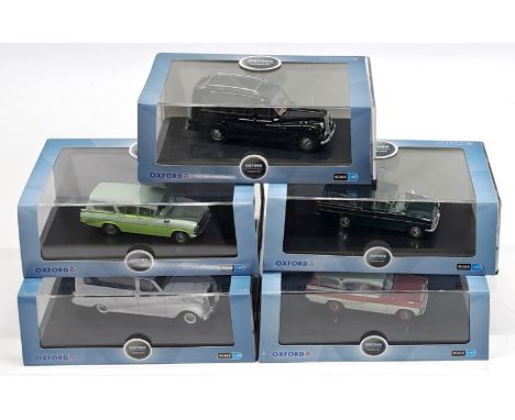 Oxford Automobile Company, 1:43 scale, a boxed Car group. &nbsp;Although unchecked for completeness condition generally appea