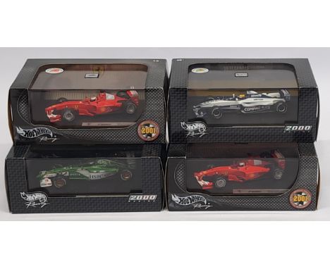 Mattel Hot Wheels Racing, 1:43 scale, F1 Formula 1 Racing Cars group. &nbsp;Although unchecked for completeness condition gen