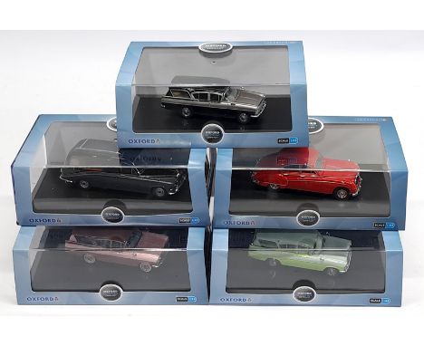Oxford Automobile Company, 1:43 scale, a boxed Car group. &nbsp;Although unchecked for completeness condition generally appea