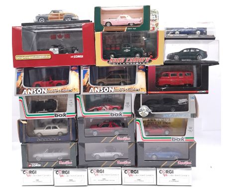Corgi Classics, Eligor, Anson and similar, a boxed group. Although not checked for completeness, conditions generally appear 