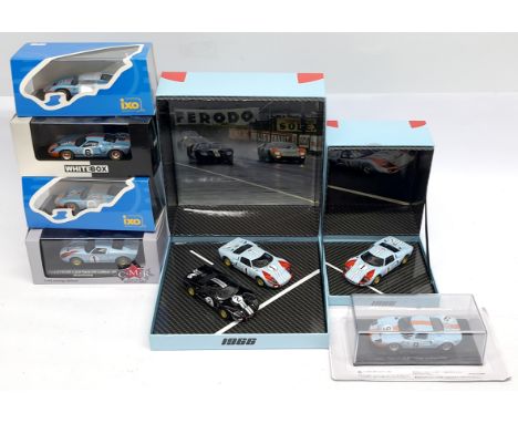 Ixo, Whitebox &amp; similar, 1:43 scale, Ford GT40 &amp; similar, a boxed Car group. &nbsp;Although unchecked for completenes