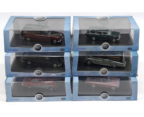 Oxford Automobile Company, 1:43 scale, a boxed Car group. &nbsp;Although unchecked for completeness condition generally appea