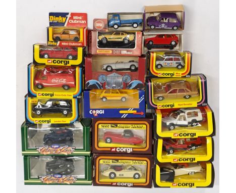 Dinky, Matchbox, Corgi &amp; similar, a boxed Car &amp; similar group. &nbsp;Includes Mini Clubman, Speed Kings K-59 Ford Cap