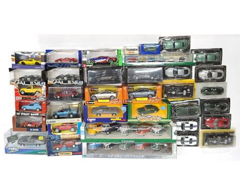 Corgi, Matchbox, Solido, Bburago &amp; similar, a boxed Car&nbsp;group. &nbsp;Although unchecked for completeness condition g