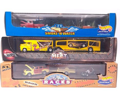 Hot Wheels (Mattel) a boxed group of limited edition sets from 1998/99 &amp; 2001 comprising of "A Night At The Races" (Cool 