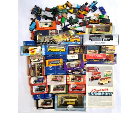 Corgi, Brumm, Solido, Matchbox and similar, a boxed/unboxed group to include Solido boxed No.30 Renault 30, Brumm boxed R6 Be