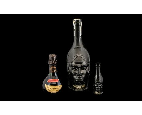 Three Bottles of Novelty Alcohol Bottles to include Petite Liquorelle - lightly sparkling blended wine 200 ml  and two Licor 