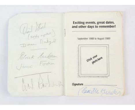 Autographs: British politicians and related Westminster signatures, a collection of 20+,  includes former Prime Minister, Mar