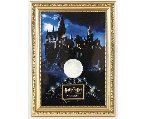 Harry Potter & The Philosophers Stone (2001) - Faux Snow used on the set of Hogwarts. Mounted inside a framed display (16 x 1