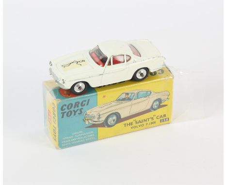 The Saint - A boxed Corgi Toys No.258 Volvo P.1800 The Saints Car. 