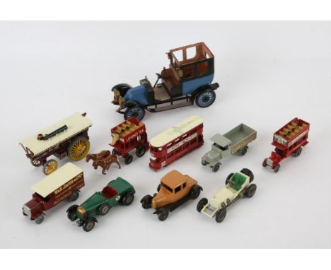 Matchbox Lesney Models of Yesteryear and others, c. 1950s-1960s.- a group of ten, nine being Lesney die-cast models, includin