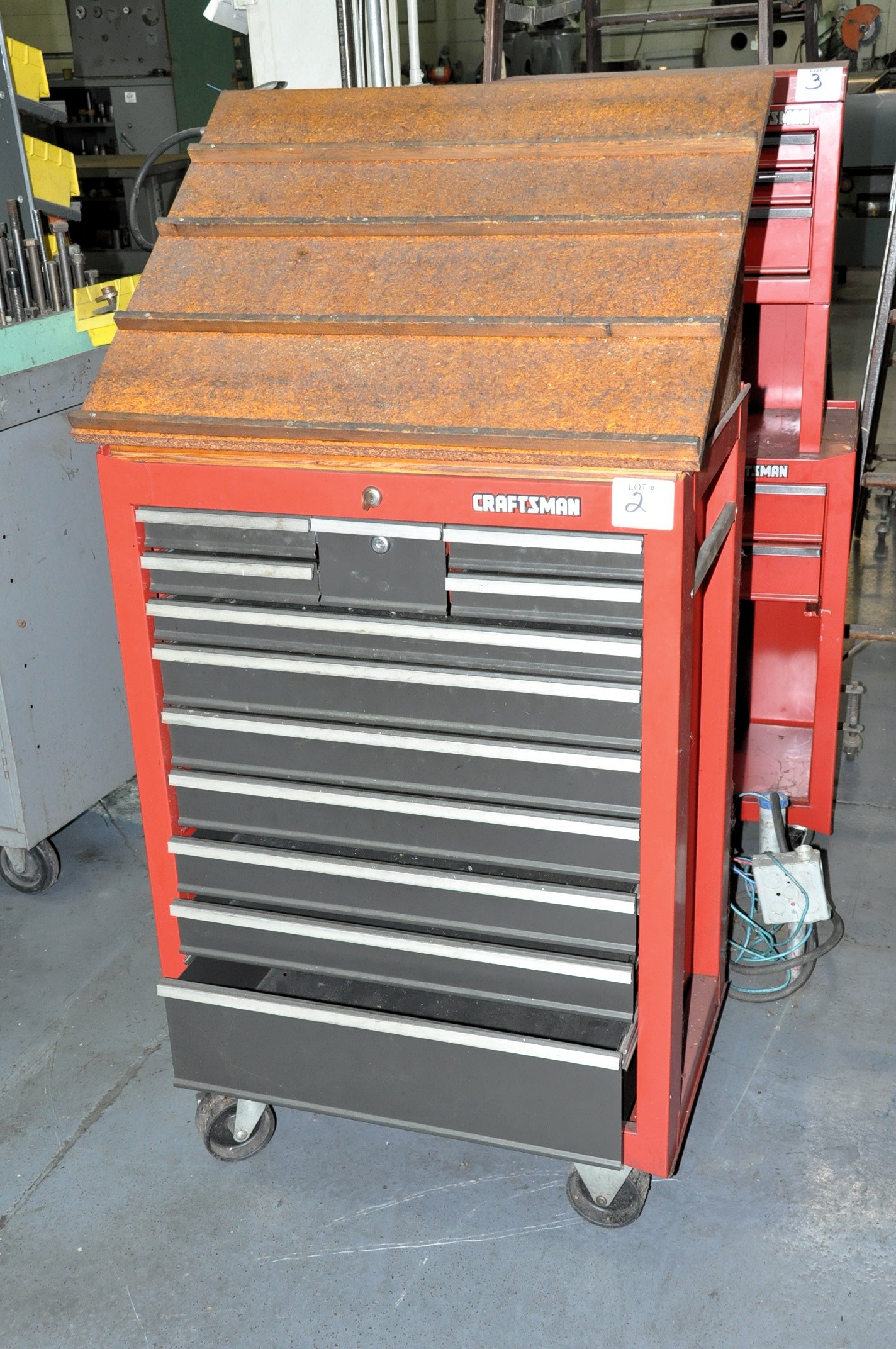 Craftsman 12 Drawer Rolling Tool Chest With Top Stand